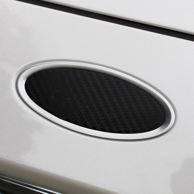 BocaDecals 2013-2020 Ford Fusion Solid Carbon Fiber Emblem Overlay