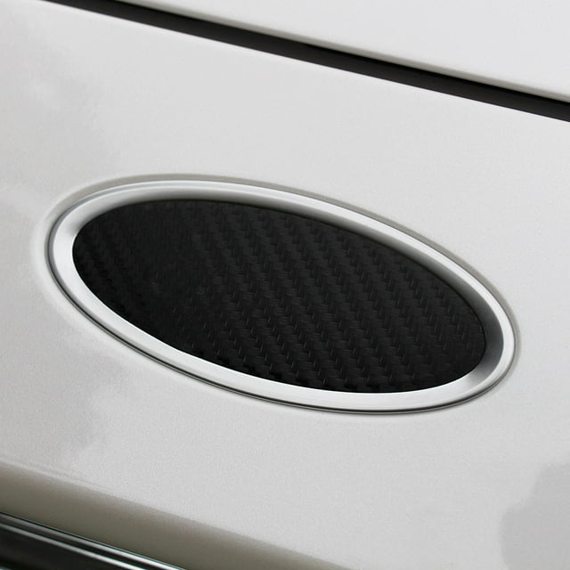 BocaDecals 2013-2020 Ford Fusion Solid Carbon Fiber Emblem Overlay