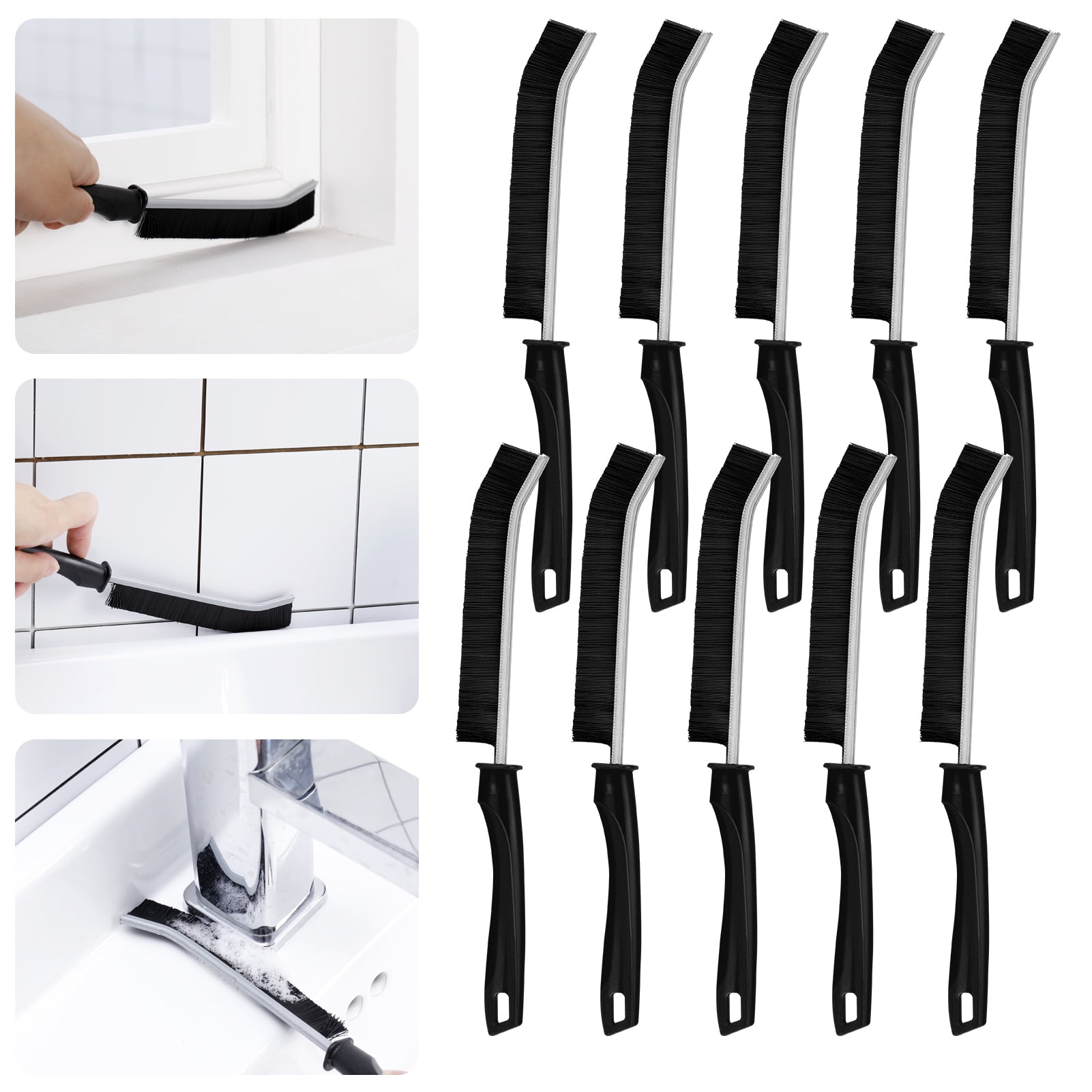 LEOBRO Hand-held Groove Gap Cleaning Tools Door Window Track