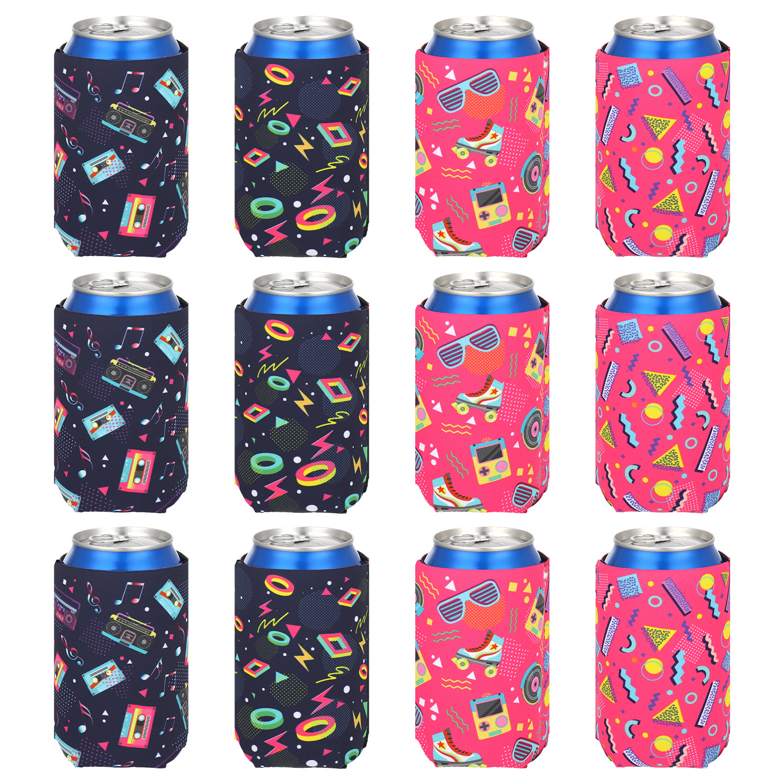 HandStands Beer Can Slim Coolie Funny Beer Can Insulator & Cooler