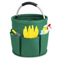 thumbnail image 1 of Bocaoying 17L Cleaning Organizer Caddy with Handle, Large Folding Cleaning Basket Bag, Multifunction Waterproof Gardening Tool Storage Bag, Multipocket Caddy Organizer for Cleaning Utensils, 1 of 7