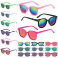 thumbnail image 1 of Bocaoying 18 Pack Kids Sunglasses Bulk, Neon & 80s Retro Style, Summer Beach Pool & Birthday Party Favors for Boys Girls Ages 3-8, 1 of 7