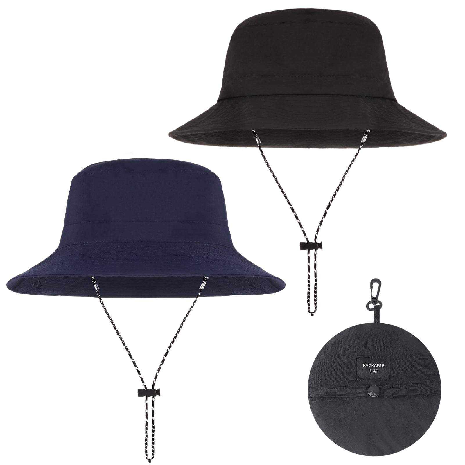 Tough Headwear Fishing Hat for Men & Women - Boonie Hat - Mens Beach Hat,  Camping Hat, Gardening Hat, Outdoor Hat, Floppy Hat Dark Gray 