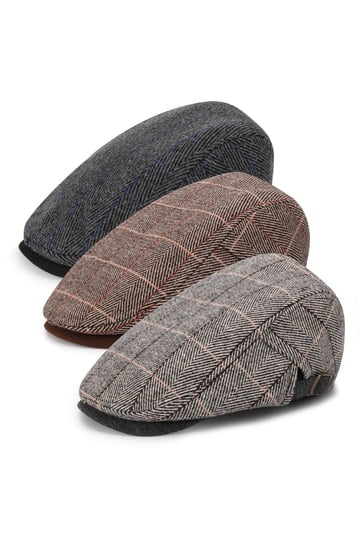 Shop Stylish Newsboy Caps in Various Colors and Styles for Every Look