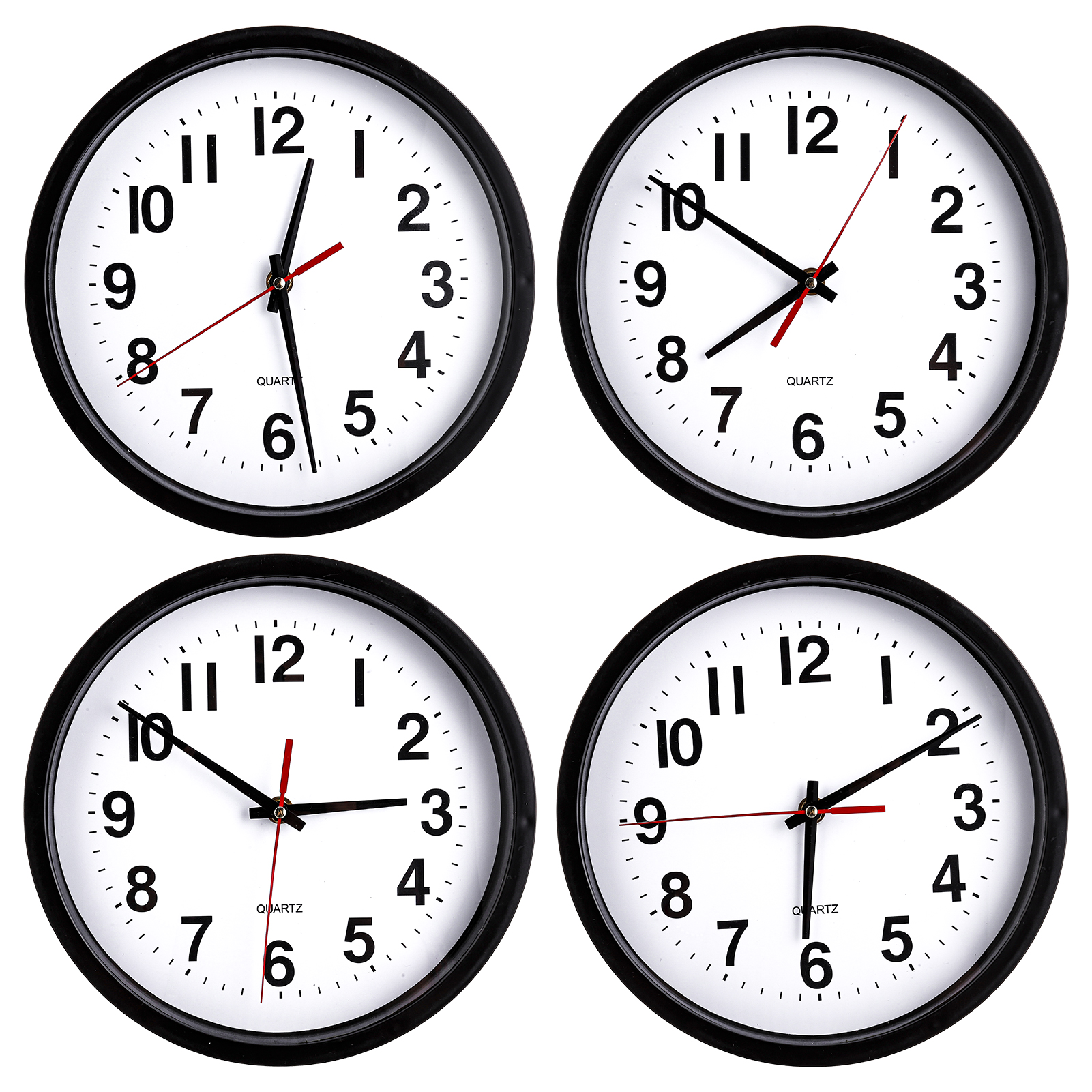 Westclox 10" 3D Apple Wall Clock