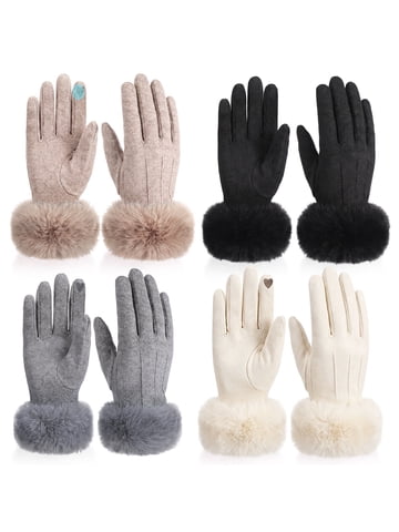 Shop Furry Gloves for Winter Warmth and Style