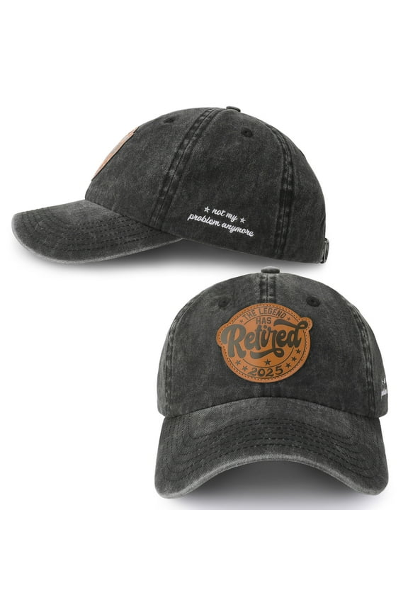 Retirement Hat 2025, Funny Personalized Retirement Gift for Men Women, Retired Dad Baseball Cap, Best Retirement Gifts for Retirees , Celebration Retirement Cap