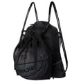 thumbnail image 1 of Bocaoying Large Sports Drawstring Backpack, Waterproof Gym Backpack with Detachable Ball Mesh Bag, Foldable Drawstring Bag for Soccer and Basketball, 1 of 7