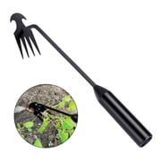 Bocaoying Weed Puller Tool, 13 Hand Weeder Tool for Garden, Weeding Tool with 4 Claws and Galvanized Handle, Weeder Garden Root Remover Tool for Garden, Gap or Corner Weeding