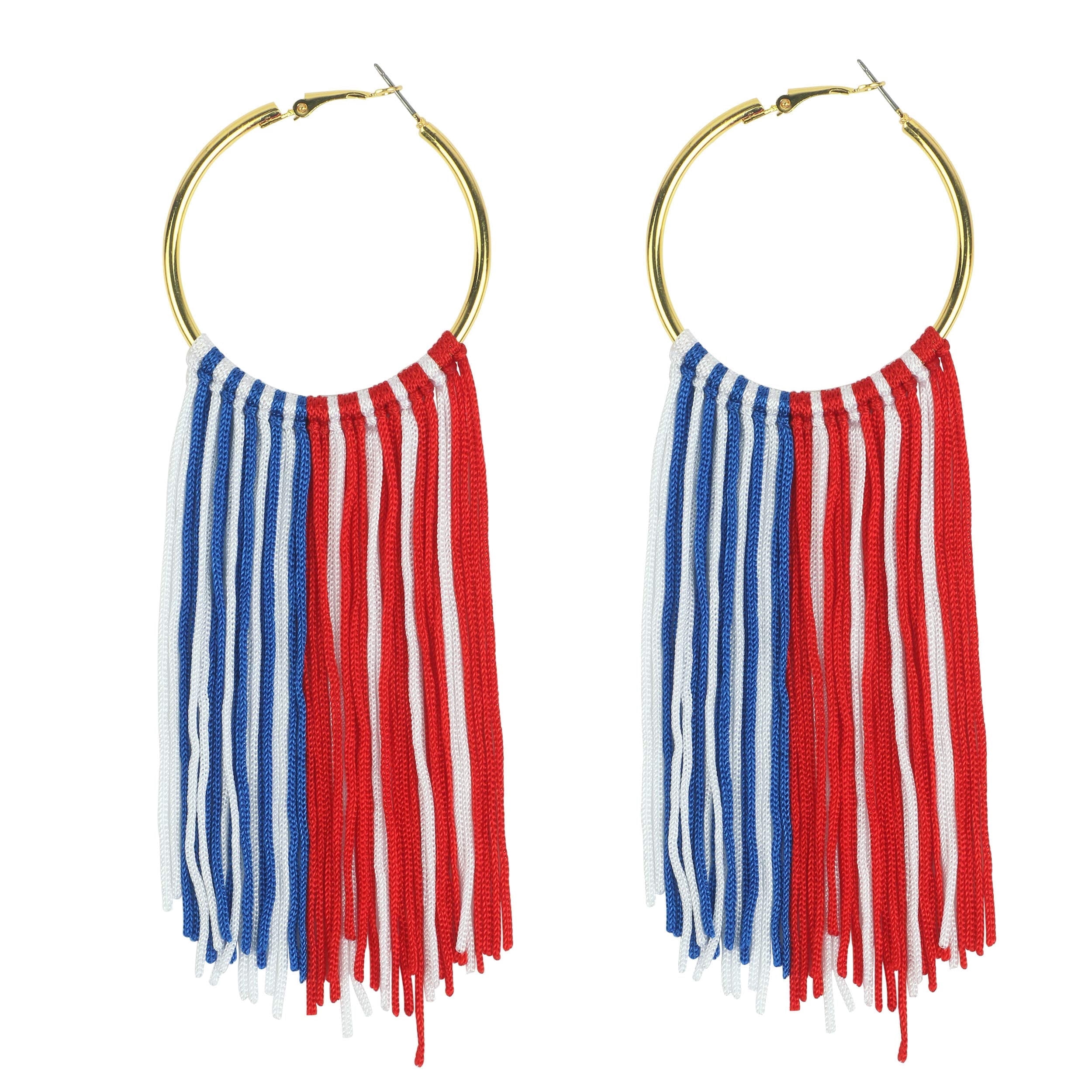 Vintage Gold Boho Tassel Earrings – Long Dangle Statement Earrings With Beads, S925 Silver Post
