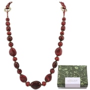 Bocar Long Beaded Necklace for Women Handmade Fashion Costume Chain Jewelry Gift