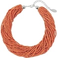 thumbnail image 1 of Bocar Multiple Strand Handmade Beaded 16" Statement Collar Necklace for Women, 1 of 3