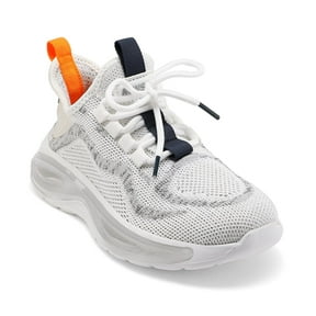 Bocca Boy's Athletic Sneaker Grey Running Shoes Lace-up 12M