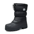 thumbnail image 1 of Bocca Boys Waterproof Snow Boots Black Slip Resistant Winter Boots 3M, 1 of 6
