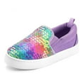 Heartbeat Petals Turquoise Kid's Sockamoccs Slip On Shoes
