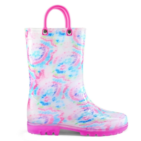 Bocca Kids Colorful halo Rain Boots for Toddler Girls Sizes 12