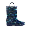 thumbnail image 1 of Bocca Kids Shark Rain Boots for Toddler Boys Sizes 2, 1 of 6