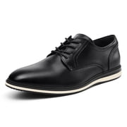 Bocca Mens Casual Business Shoes Black Classic Lace Up Oxford Shoes 11.5M
