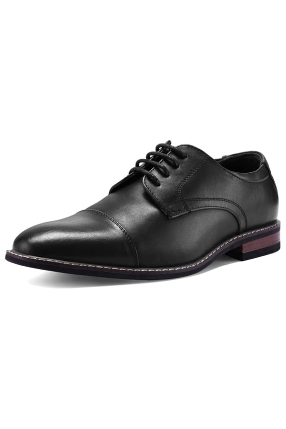 Men's Formal Business Shoes Black Classic Lace Up Oxford Shoes 13M