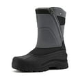 thumbnail image 1 of Bocca Men's Waterproof Winter Boots Gary Nylon Mid Calf Insulated Snow Boots 8M, 1 of 7