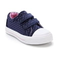 thumbnail image 1 of Bocca Toddler Girls Soft Walking Sneakers Blue Pots Shoes Size 8, 1 of 6