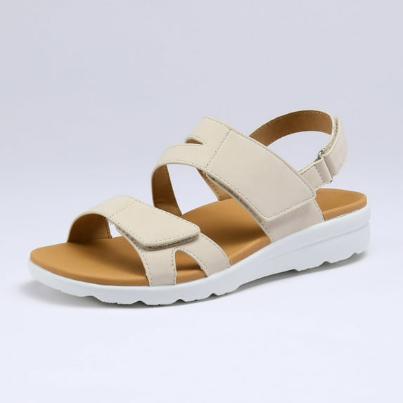 Bocca Women Arch Support Sandals Beige Summer Sandals 7M