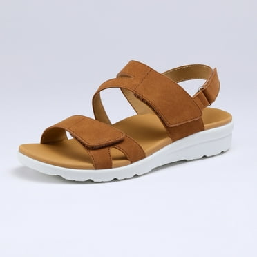 Bocca Women Arch Support Sandals Brown Summer Sandals 9M