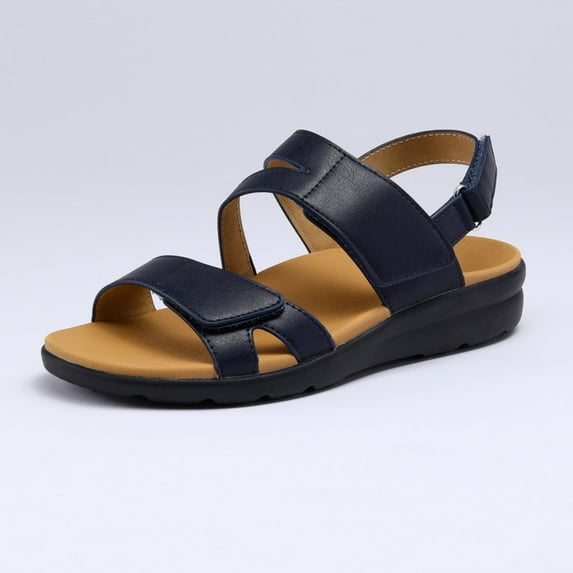 Bocca Women Arch Support Sandals Navy Summer Sandals 7M