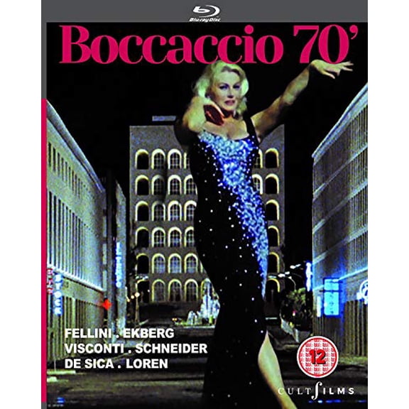 Boccaccio 70' Blu Ray (Blu-ray) Sophia Loren Anita Ekberg Romy Schneider Germano Gilioli