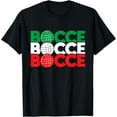 Bocce Ball Game Enthusiast Lawn Bowling Boule Boccia TShirt