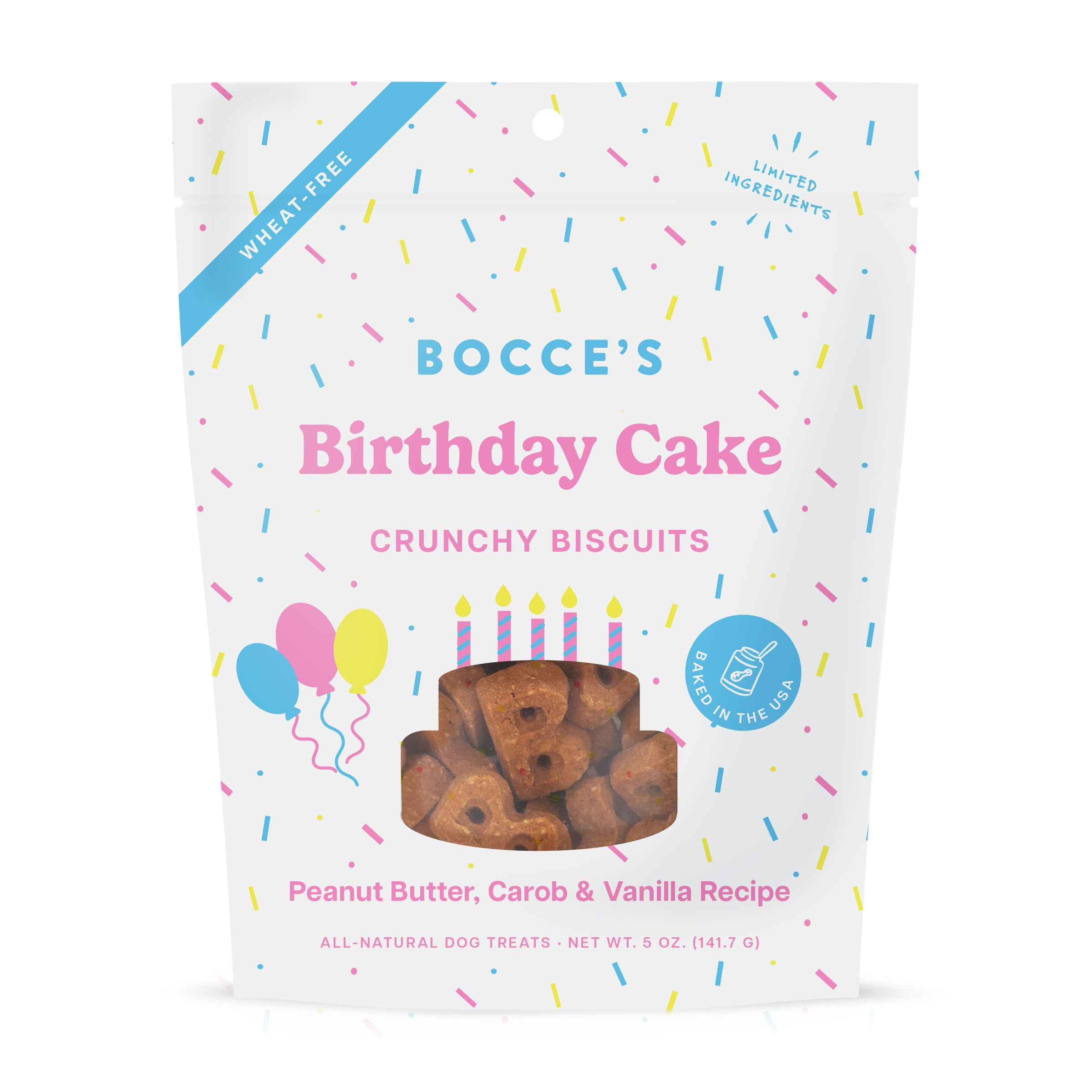 Bocce's Bakery Birthday Cake STF9 Treats for Dogs Special Edition