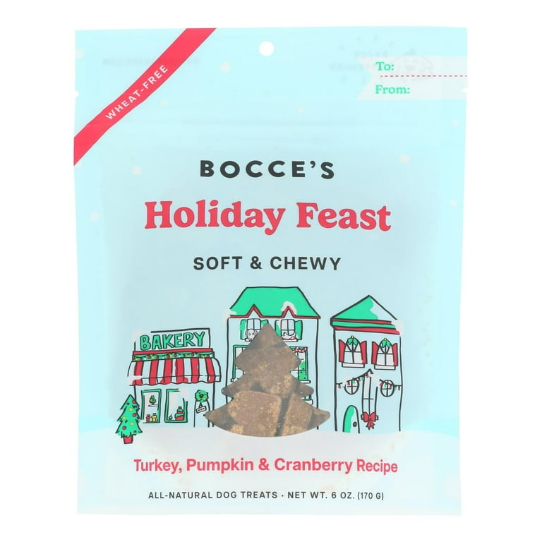Bocce's Bakery Holiday Feast Soft & Chewy Treats Bocce's Bakery Holiday Feast Soft & Chewy Treats