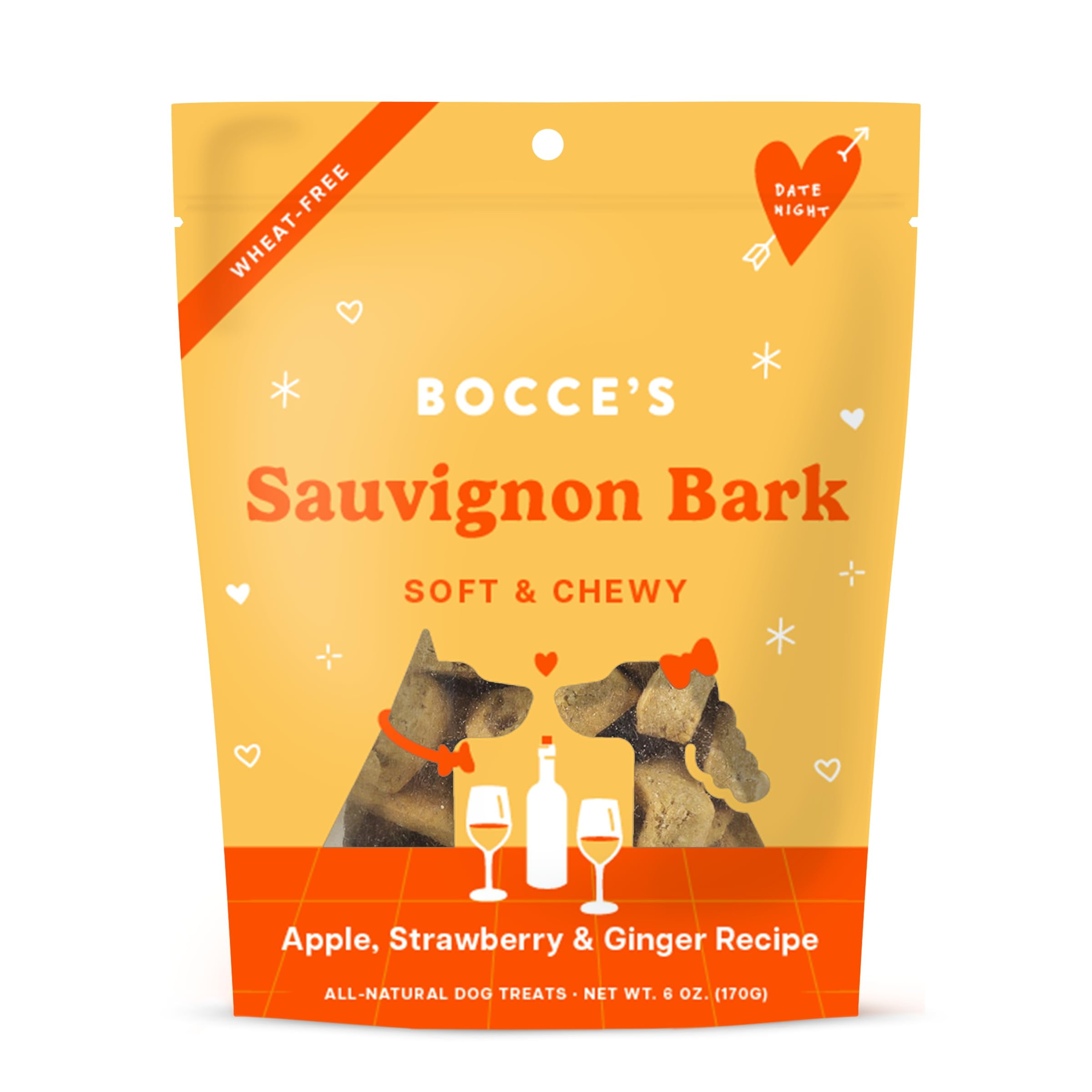 Bocce's Bakery Sauvignon Bark Treats HYZ01 for Dogs, Everyday Dog