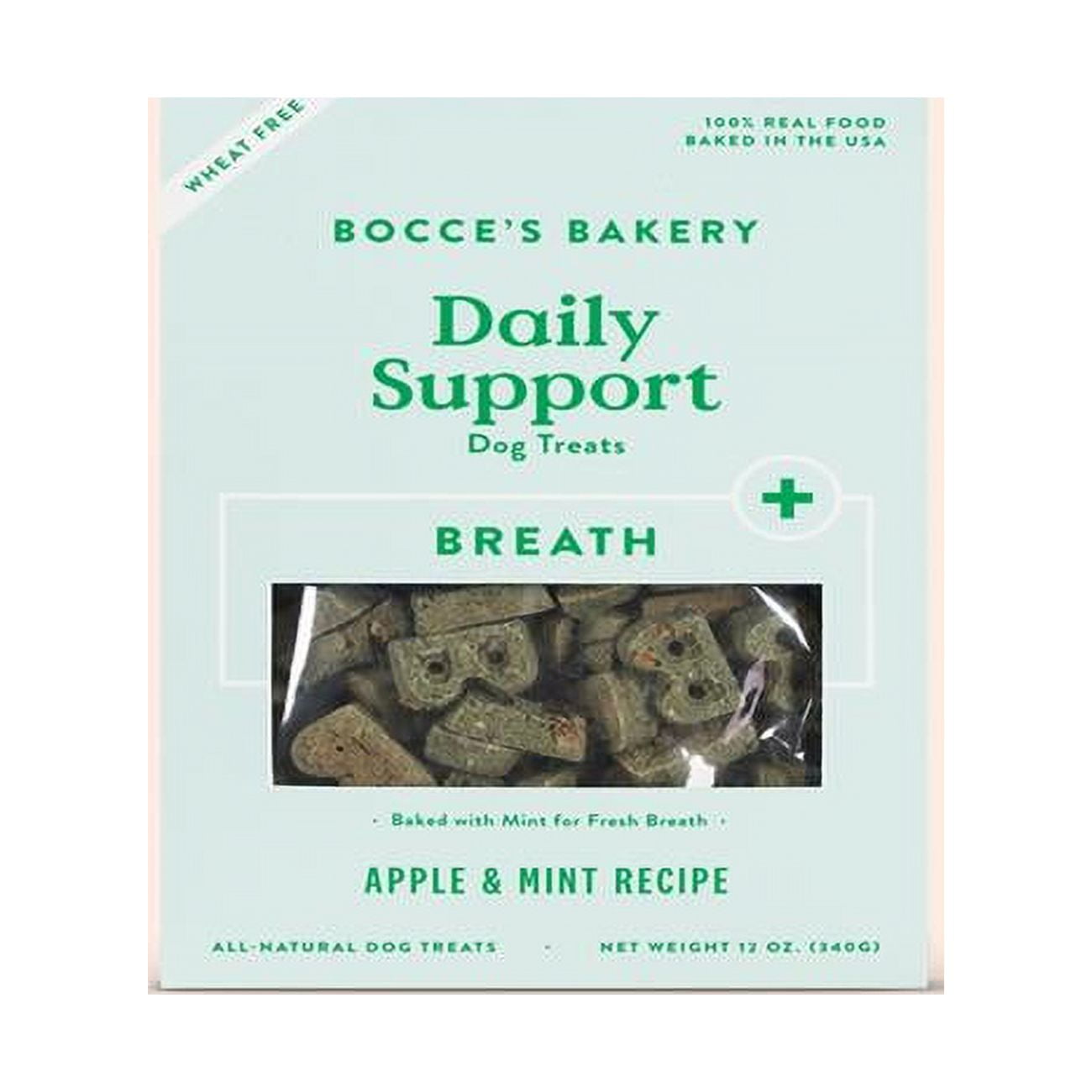 Bocces Bakery 856019005525 12 oz Dog Breath Aid Dog Treat