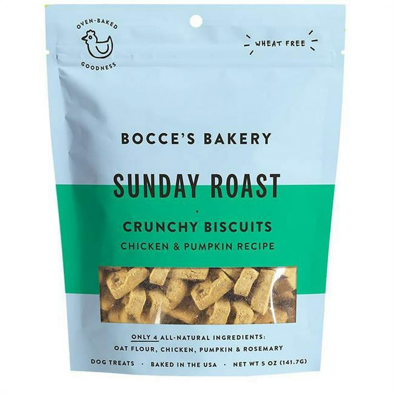 Bocce's Bakery Every Day Sunday Roast Biscuit Dog Treats Bocce's Bakery Every Day Sunday Roast Biscuit Dog Treats