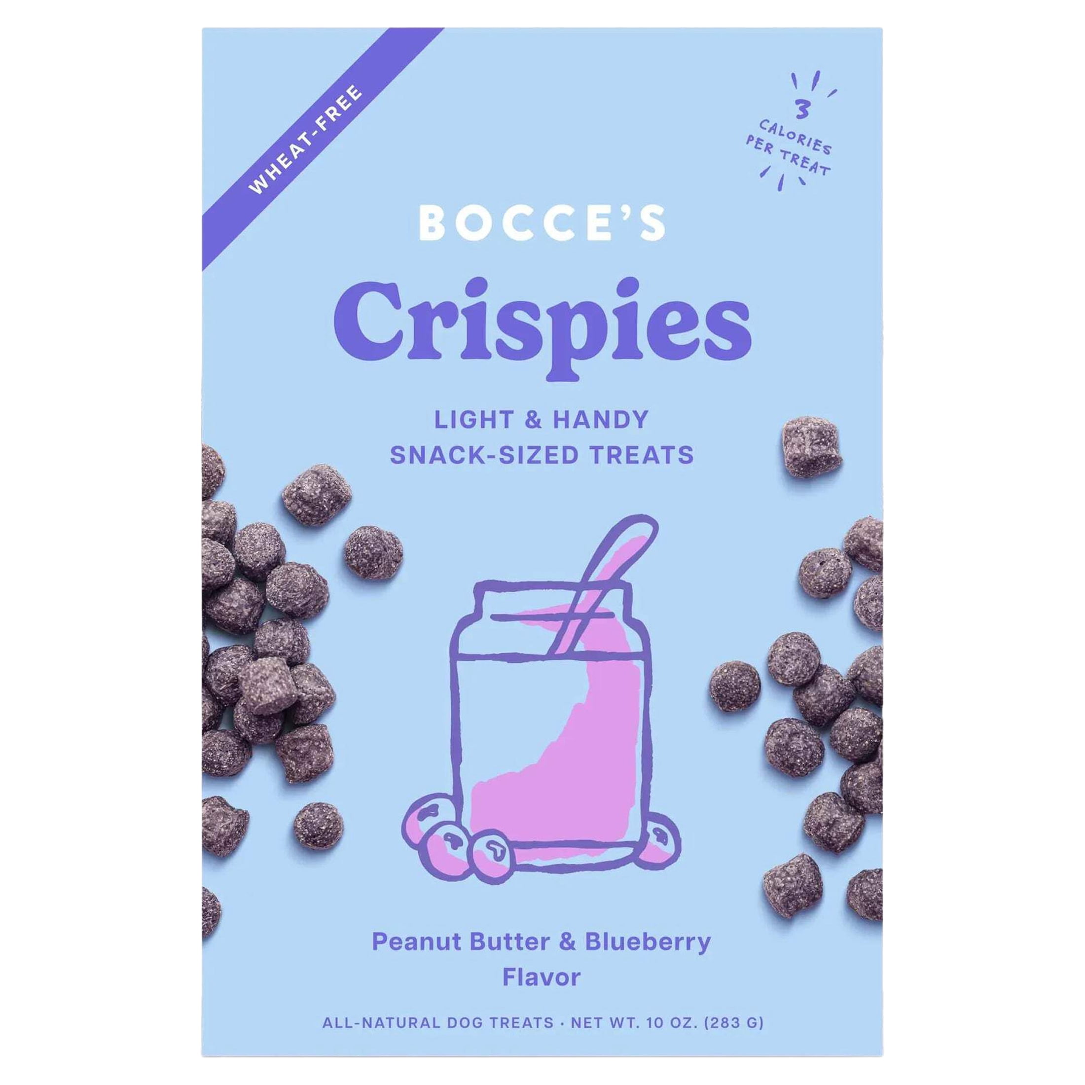 Bocce's Bakery PB + Blueberry Crispies Dog Treats 10oz