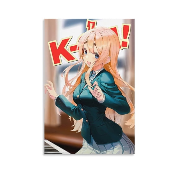 Bocchi The Rock! Comics Girl Art Poster Canvas Art Poster and Wall Art Picture Print Modern Family bedroom Decor Posters 12x18inch(30x45cm)