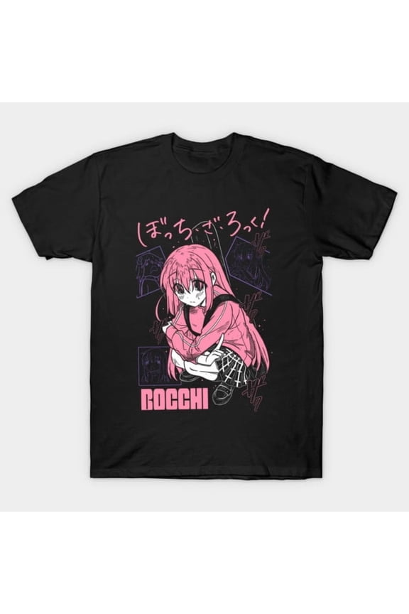 Bocchi The Rock! Hitori Gotoh T-Shirt Sizes S-5Xl GooGate