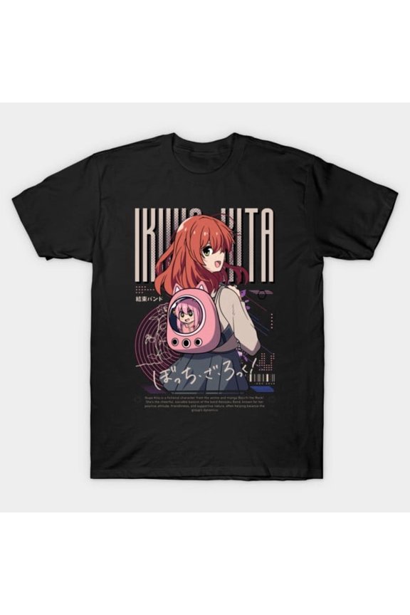 Bocchi The Rock! Ikuyo Kita Backpack Hitori Chibi T-Shirt Sizes S-5Xl GooGate