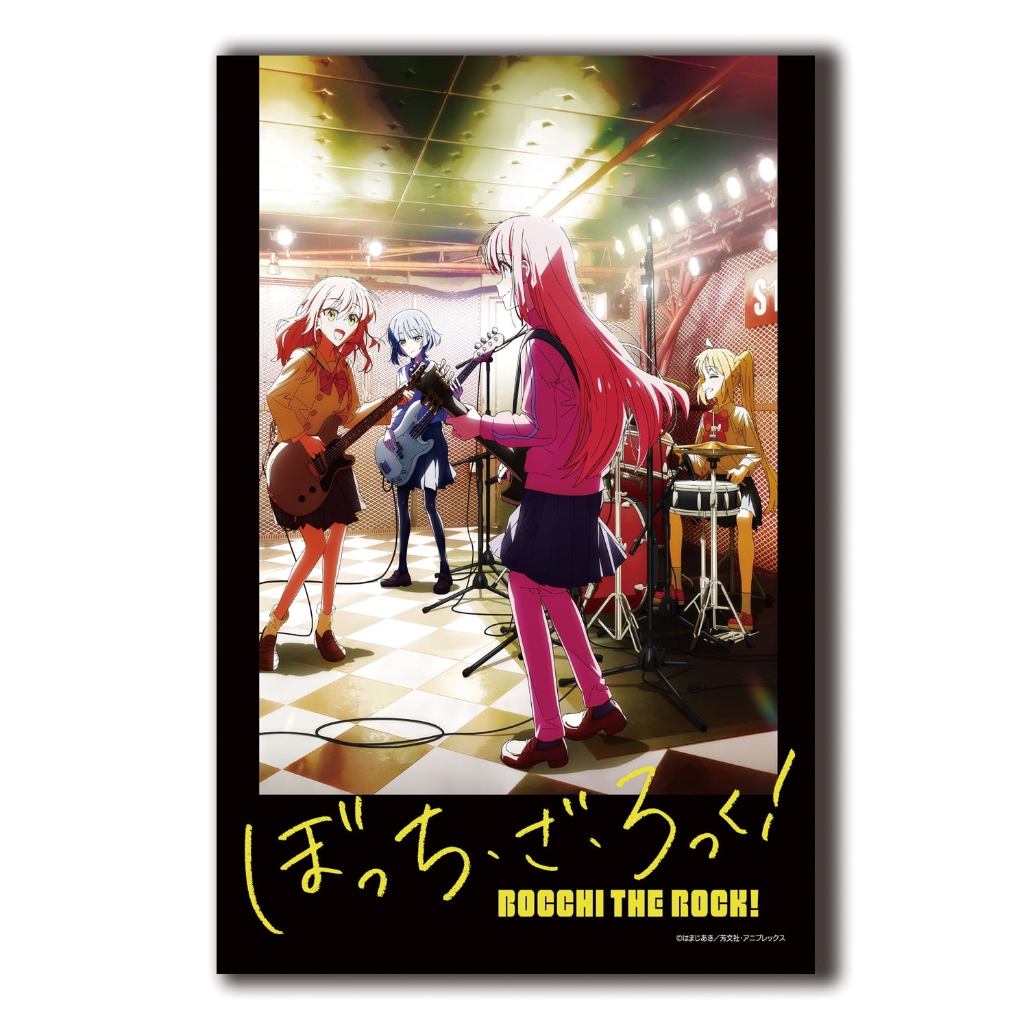 Bocchi the Rock! Poster for Home Decor Wall Art 12 x 18 inch(30cm