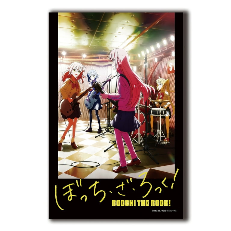 Bocchi the Rock! Poster for Home Decor Wall Art 12 x 18 inch(30cm