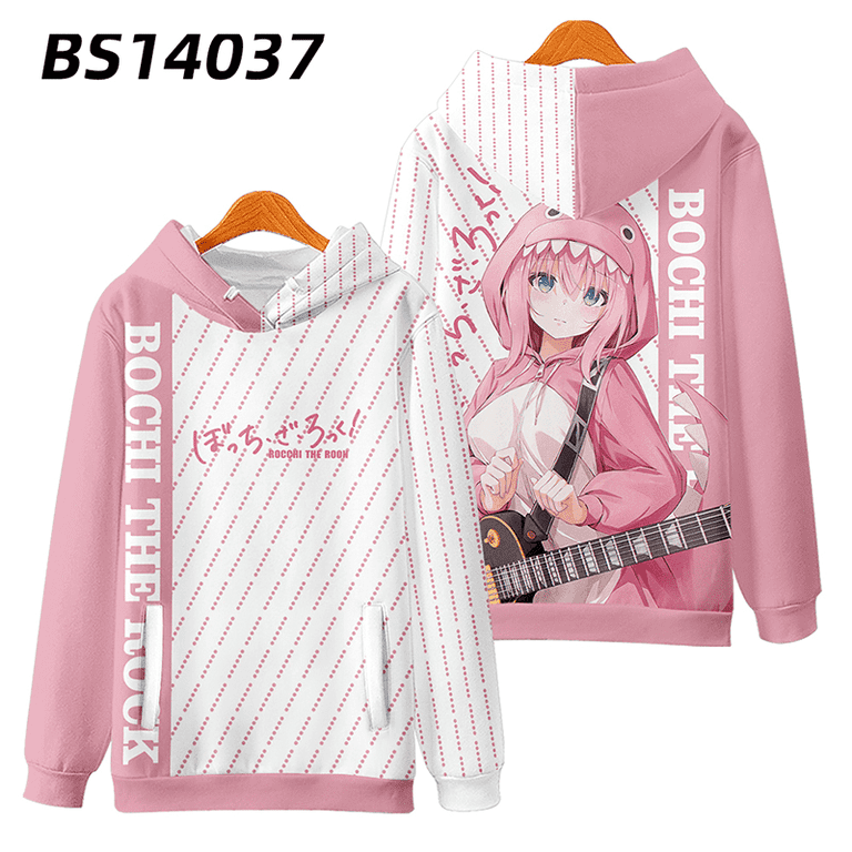Bocchi the rock Hoodie Sweatshirt Anime 3D Women Men Pullovers Walmart