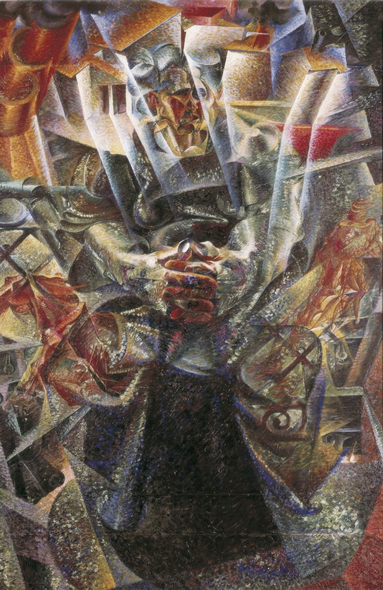 Boccioni Umberto (1882-1916) Canvas Art - (18 x 24)