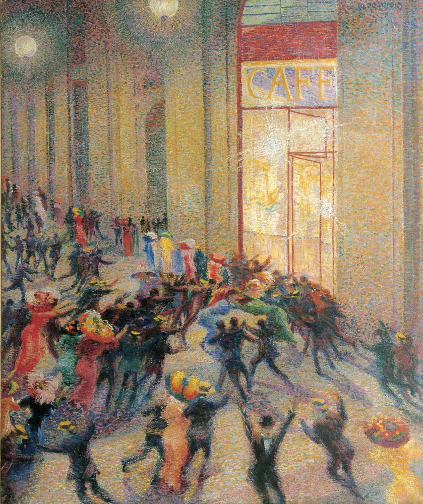 Boccioni Umberto Canvas Art - (18 x 24)