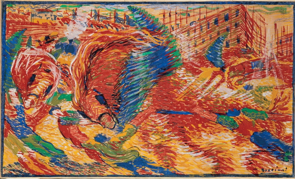 Boccioni Umberto Canvas Art - (24 x 18)