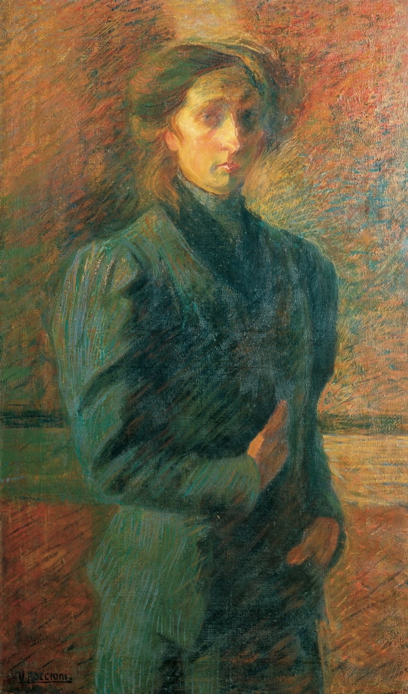 Boccioni Umberto Canvas Art - (24 x 36)