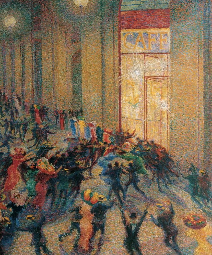 Boccioni Umberto Canvas Art - (24 x 36)