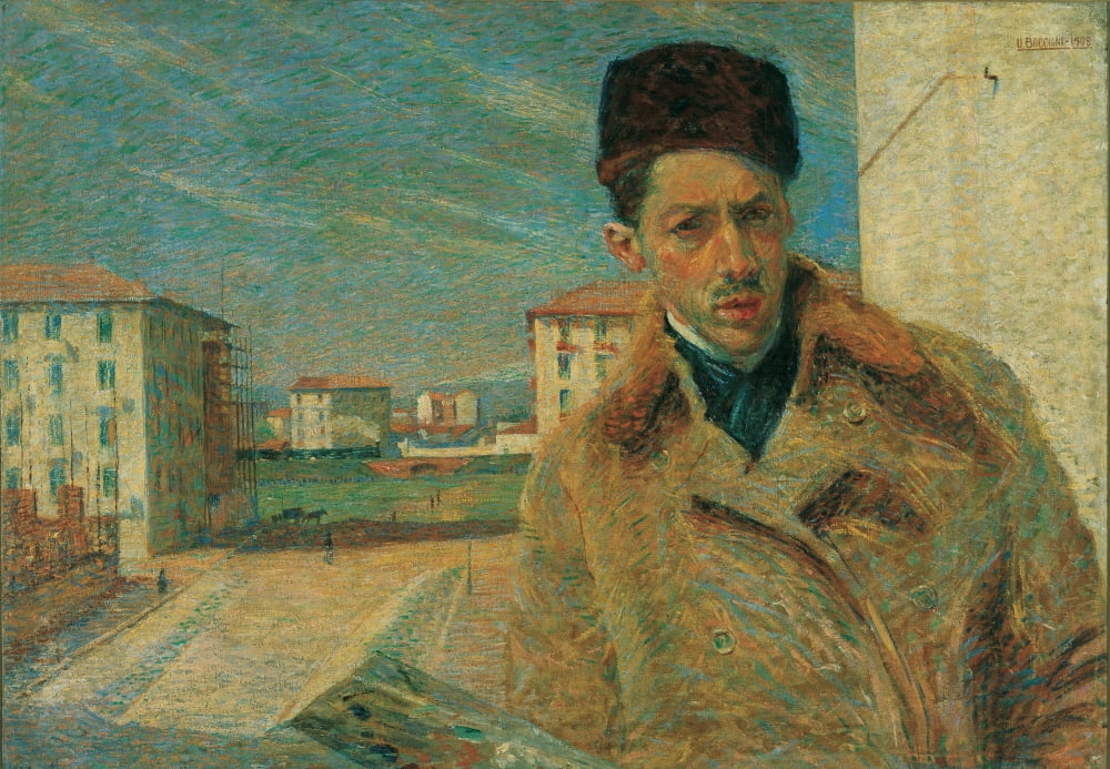 Boccioni Umberto Canvas Art - (36 x 24)