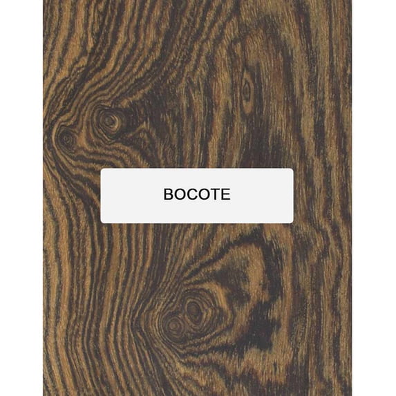 Bocote Electric/Bass Guitar Neck Blanks - 30" x 3" x 1" - Perfect Foundation for Creating Your Ideal Instrument