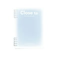 thumbnail image 1 of Qholemyo B5 Horizontal Thickened Coil Notebook Excerpt Colorful Plastic Cover Student Notebook Quality Writing Paper No Additive, 1 of 5